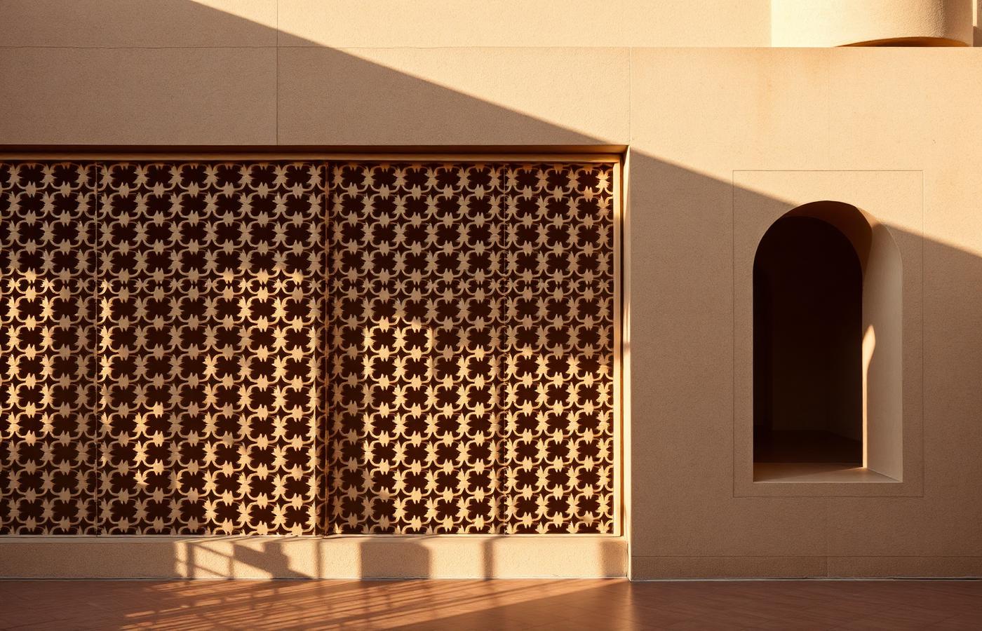 Modern Indian jali architecture